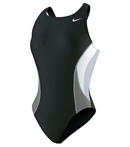 NIKE SWIM Team Color Block Power Back Tank