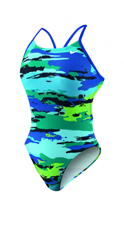 NIKE SWIM Painted Camo Cut Out Tank (20 Only)