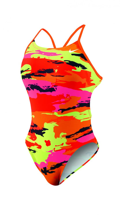 NIKE SWIM Painted Camo Cut Out Tank (20 Only)