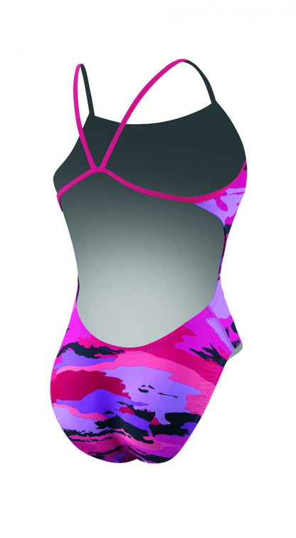 NIKE SWIM Painted Camo Cut Out Tank (20 Only)