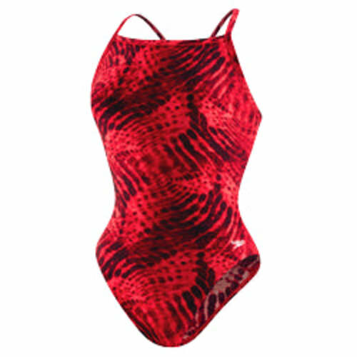 SPEEDO Endurance Toxic Tie Dye Flyback Youth