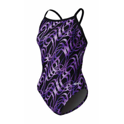 DOLFIN Talon Print Female V-2 Back
