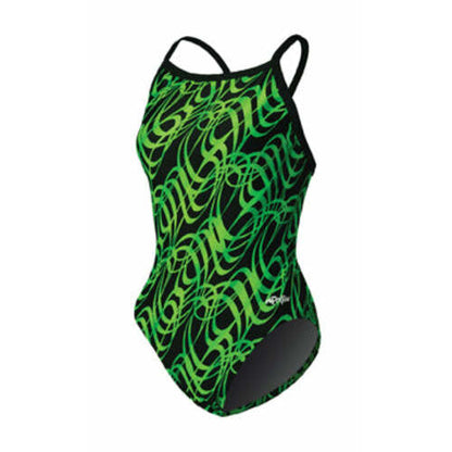 DOLFIN Talon Print Female V-2 Back