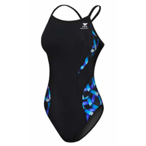 TYR Durafast Girls' Atlantic Female Spliced Diamondback - Youth