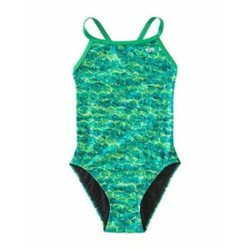 TYR Girls' Agran Diamondfit Swimsuit