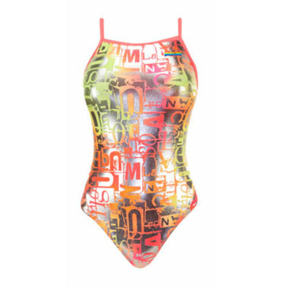 FINALS Funnies Wordplay  Wing Back Swimsuit Adult