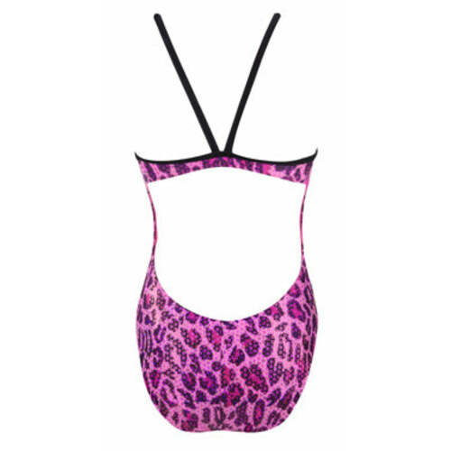 FINALS Funnies Female Pink Leopard Wing Back Swimsuit (28 Sold Out)