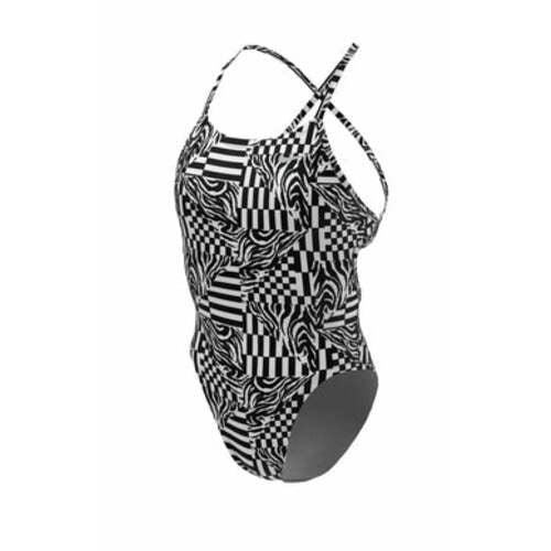 NIKE Women's Hydrastrong Lace Up Tie Back One Piece (8 prints)