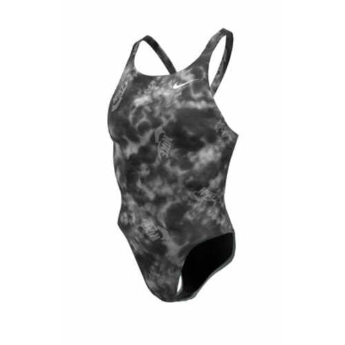Nike Women's Hydrastrong Multi Print Fastback One Piece Swimsuit