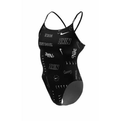 Nike Womens Hydrastrong Multi Print Cutout One Piece