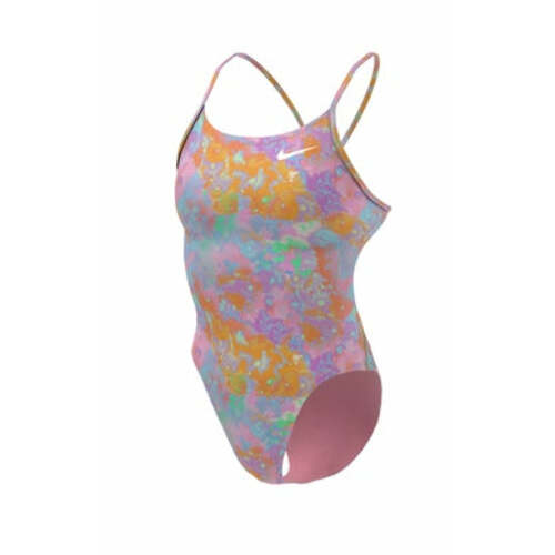 Nike Womens Hydrastrong Multi Print Cutout One Piece