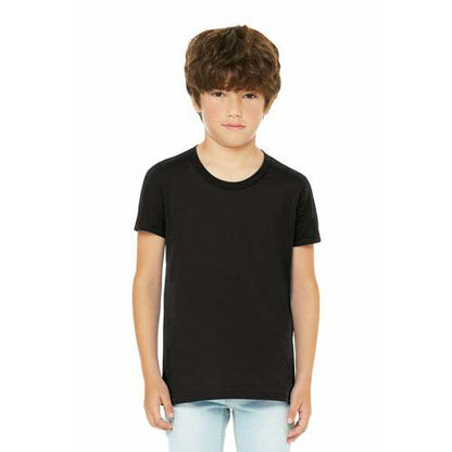 BELLA+CANVAS Youth Heather CVC Tee BC3001YCVC