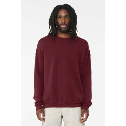 BELLA+CANVAS Unisex Sponge Fleece Drop Shoulder Sweatshirt. BC3945