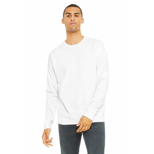 BELLA+CANVAS Unisex Sponge Fleece Drop Shoulder Sweatshirt. BC3945