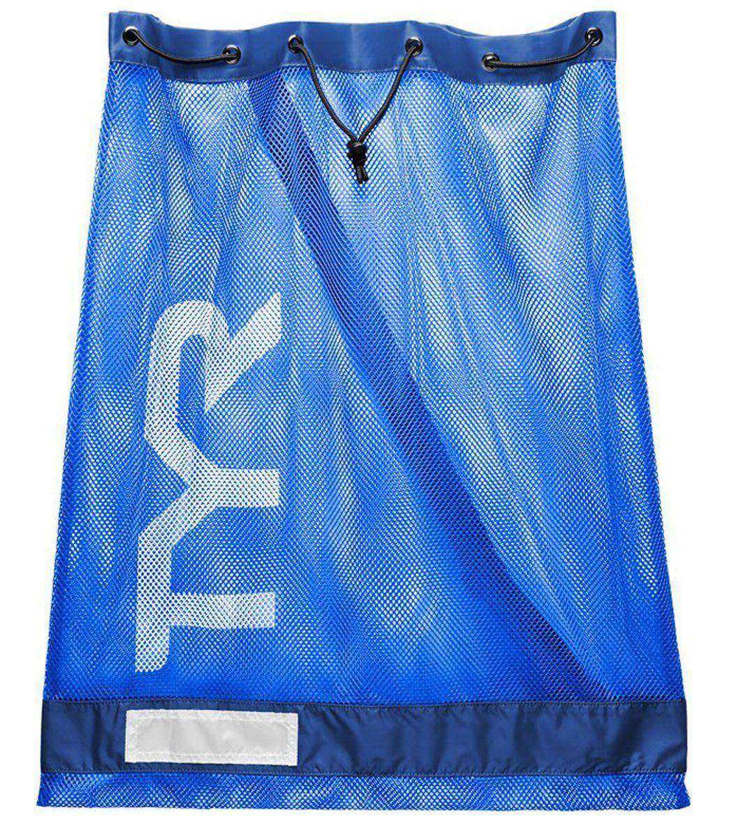 Blue coloured TYR mesh swim bag copy