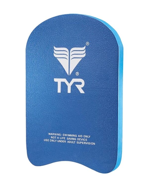 A long shot of blue coloured TYR Youth Kickboard