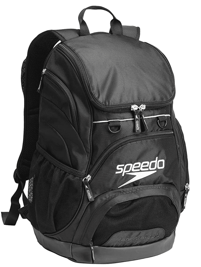 A long shot of the speedo black colour backpack