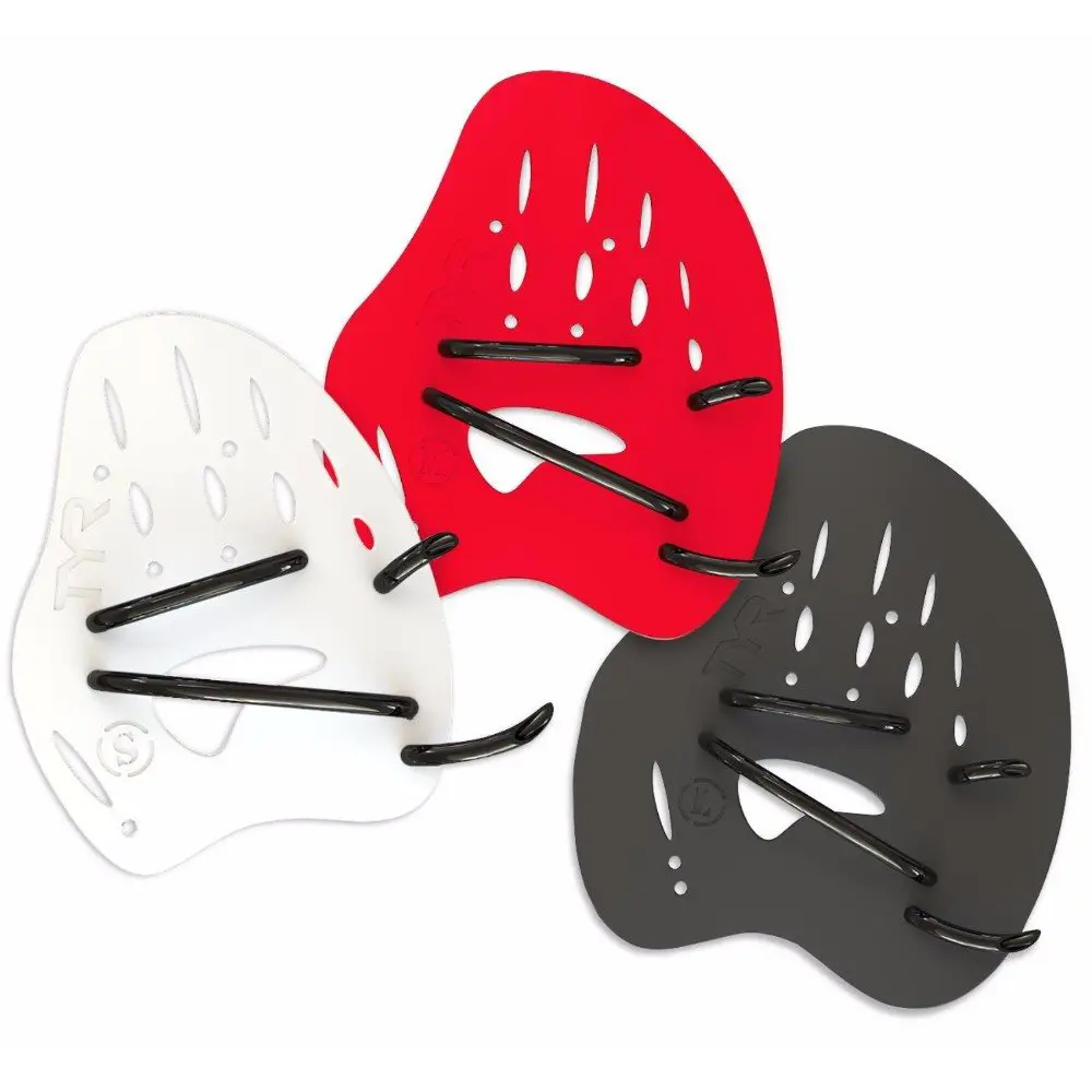 Red and black TYR Catalyst Contour Paddles