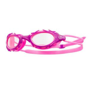 A close-up shot of the Pink and purple Goggles