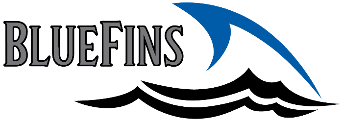 Blue Fins Logo