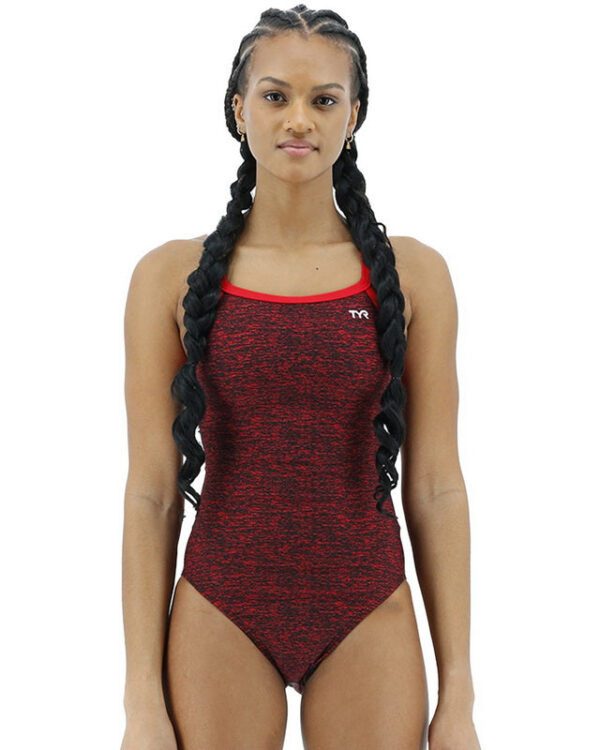 TYR Girl's Durafast Elite Lapped Diamondfit Swimsuit