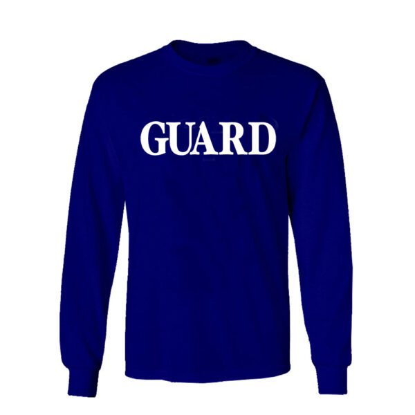 Lifeguard Long Sleeve Tshirt - Guard Logo