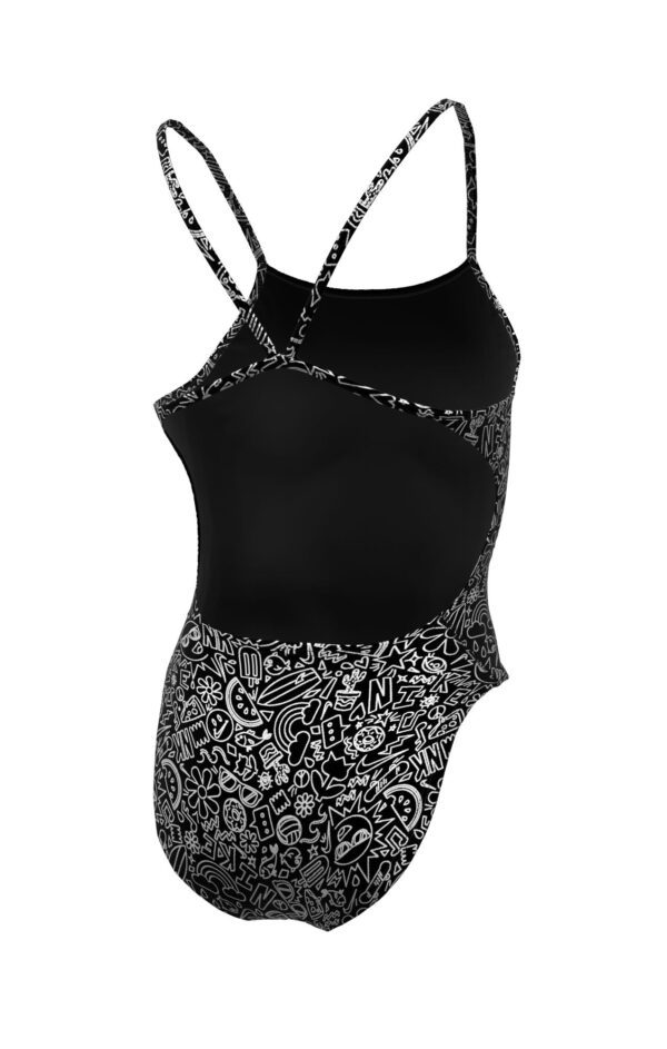 Nike Hydrastrong Multi Print Cutout One Piece