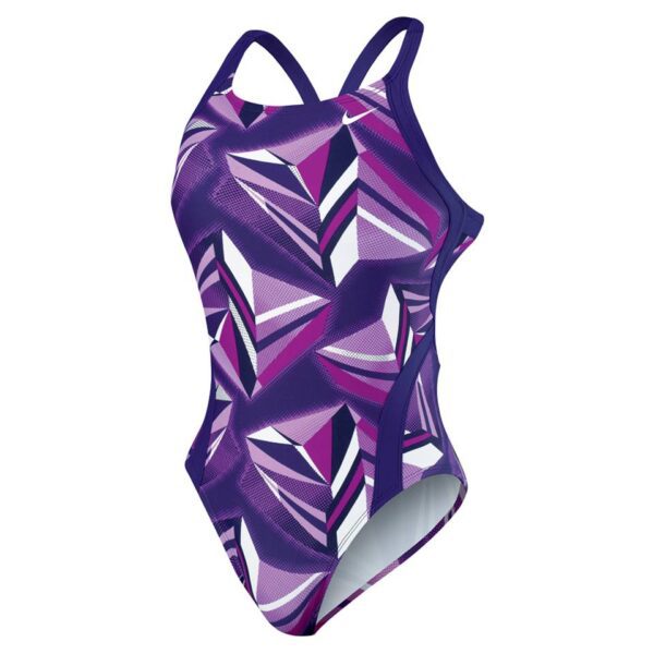 NIKE SWIM Jagged Geo Modern Fast Back Tank
