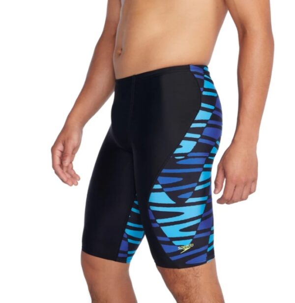Round Top_Speedo Disco Boom Splice Jammer, Blue(plain)